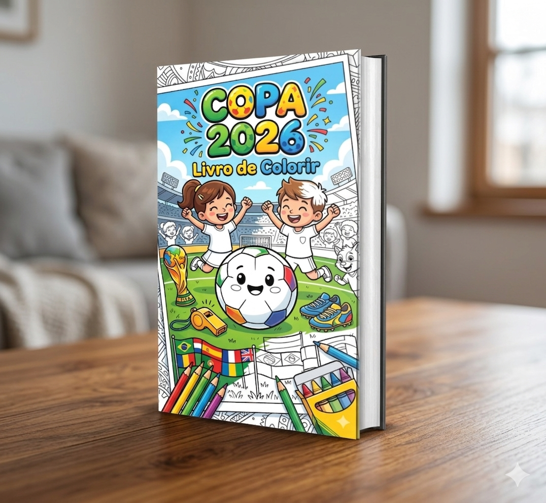 Desenhos para Colorir Copa 2026