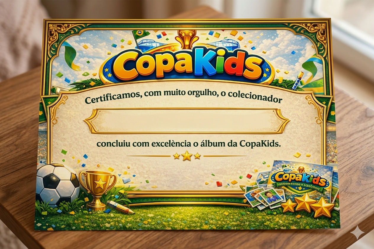 Certificado de Colecionador